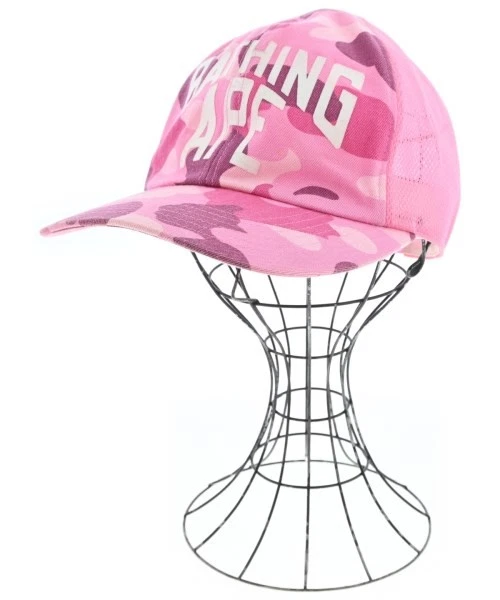 A Bathing Ape Pink Hats for Men for sale | eBay