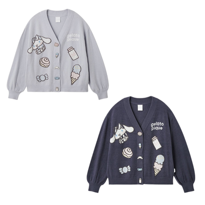 Gelato Pique x Sanrio Cinnamoroll Smoothie Cardigan Ladies