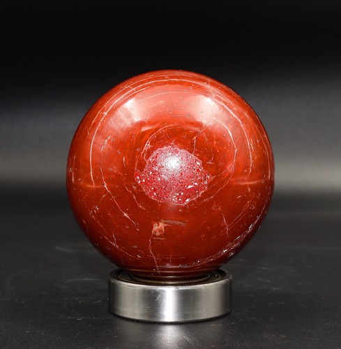 85MM Red Jasper Sphere Chakra Balancing Energy Crystal Healing Gemstone Ball - Picture 6 of 10