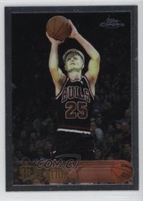 1996-97 Topps Chrome Steve Kerr #126 ys5