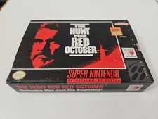 The Hunt For Red October Box Only Authentic Super Nintendo SNES