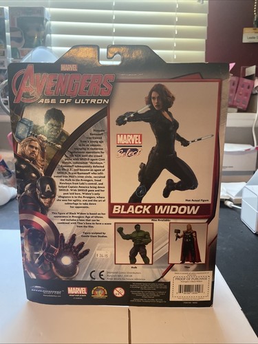 Diamond Select Marvel BLACK WIDOW Avengers: Age of Ultron Action Figure New - Picture 3 of 6