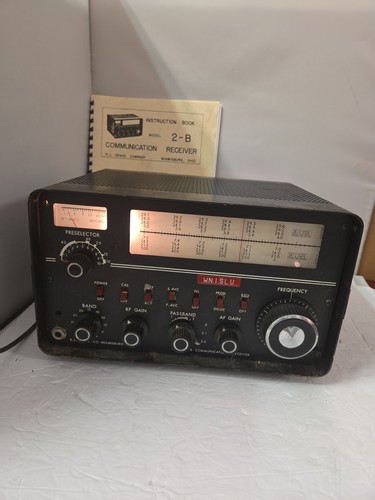 DRAKE 2-B HF RECEIVER