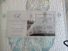 NEW 4 Piece Twin Quilt Set ~ Sand Dollar, Coastal ~ Beach, White, Blue, Green