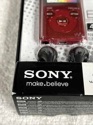 Buy Sony Walkman NWZ-E383 Red Red (4 GB) Digital Media Player