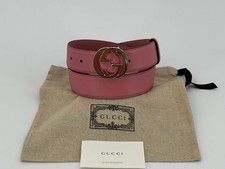 Neu Luxury Original GUCCI Damen Gürtel 546386 Interlocking G-Gr-90 cm/Breite-3,5