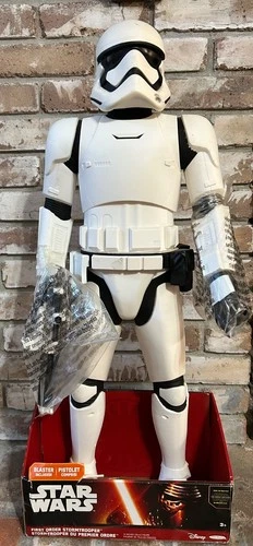 2015 JAKKS Star Wars First Order Storm Trooper 31 Inch Action Figure Blaster