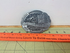 HESSTON 2020 National Finals Rodeo NFR Wrangler adult belt buckle