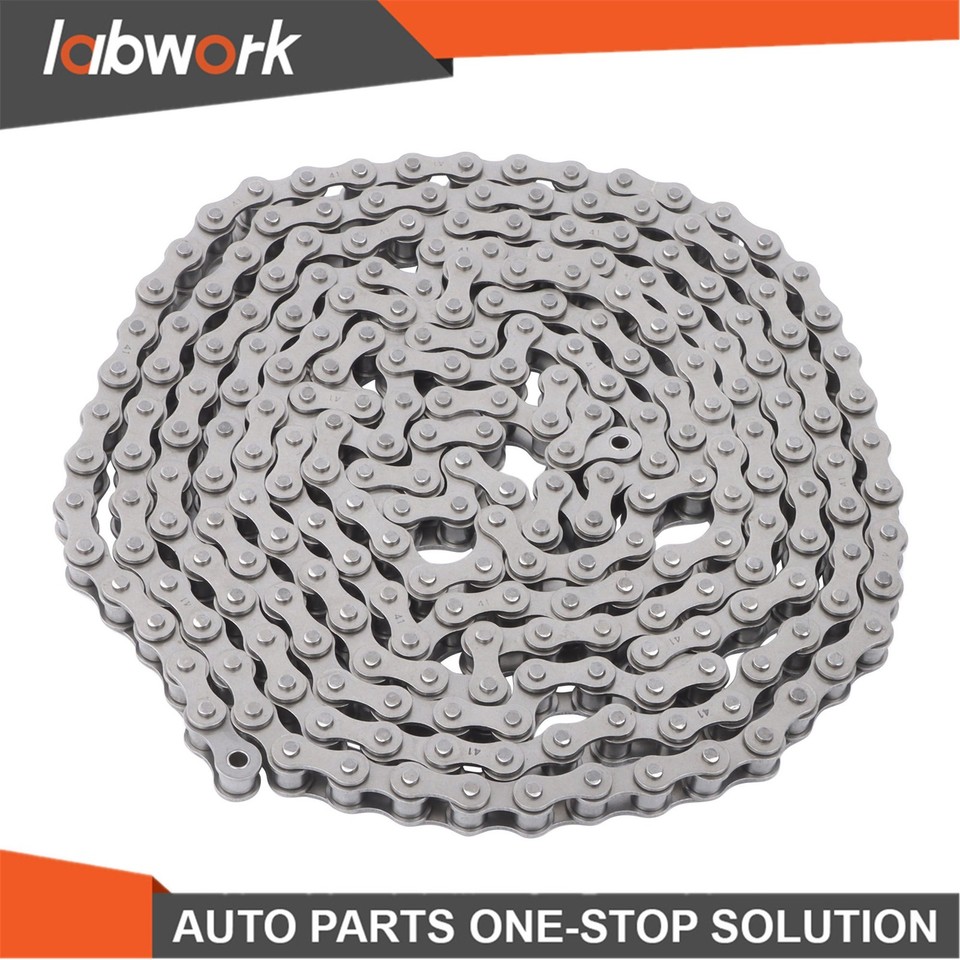 Labwork 10 Feet #41 Roller Chain Industrial Strength 2 Connecting Link ...