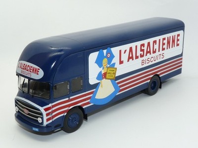 Saviem JL19 Biscuits (1956) französisches Auto LKW Modell Spielzeug Diecast Altaya Maßstab 1:43