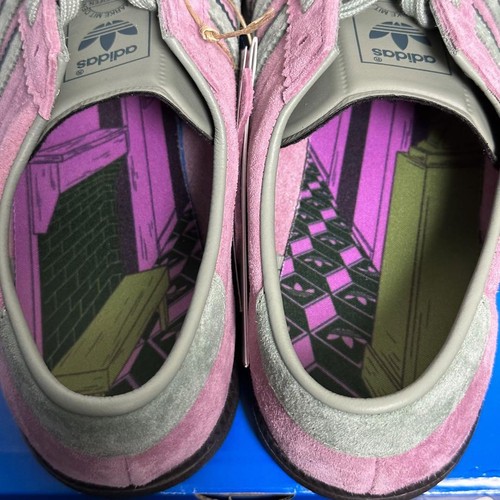 adidas WONDER ORCHID/SILVER GREEN CITY SERIES MALMO Sneakers 11 New - Picture 4 of 5
