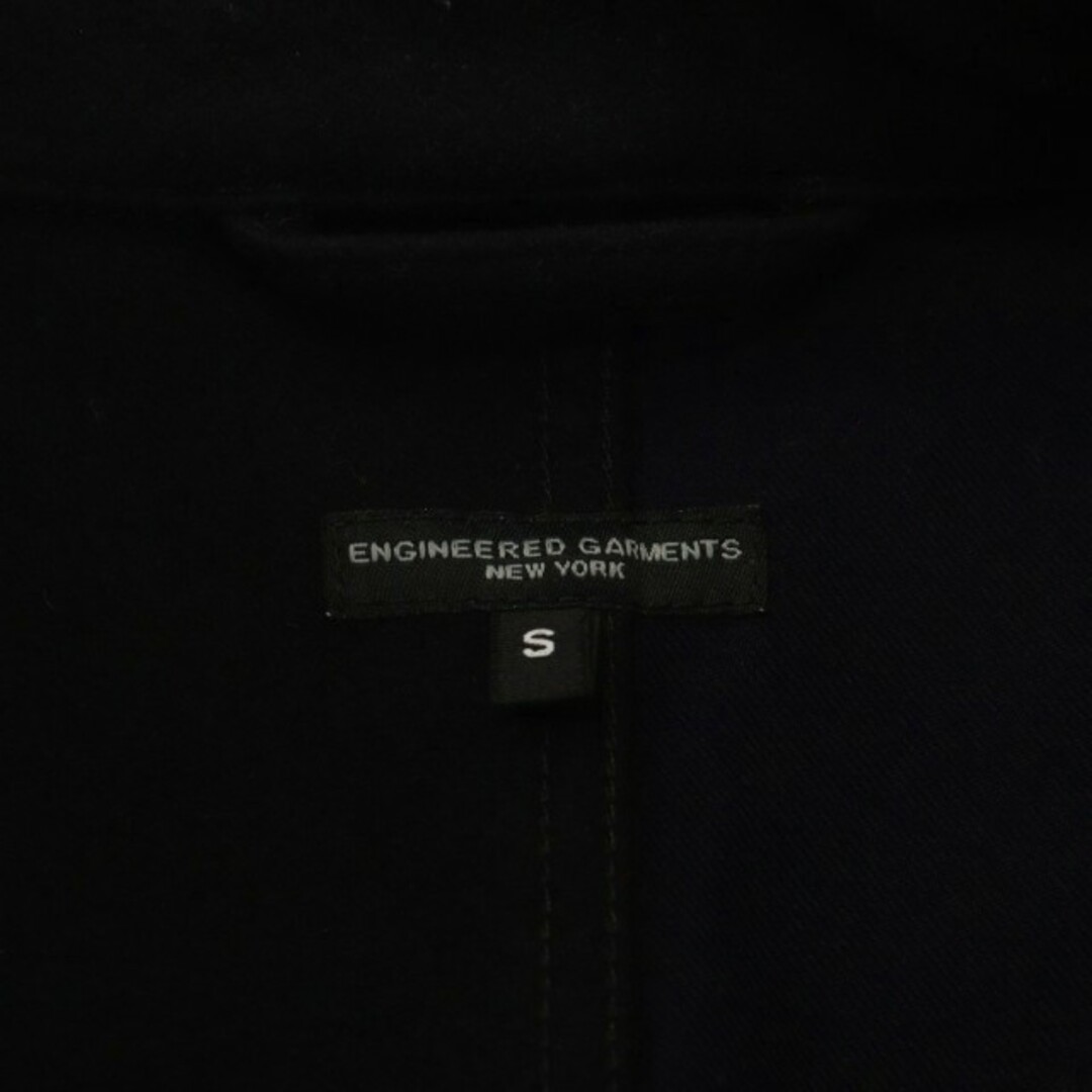 Engineered Garments Jacket Patchwork Wool S Navy … - image 3