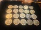 1964 D Kennedy Half Dollars ROLL of 20 Coins, 90% Silver Denver