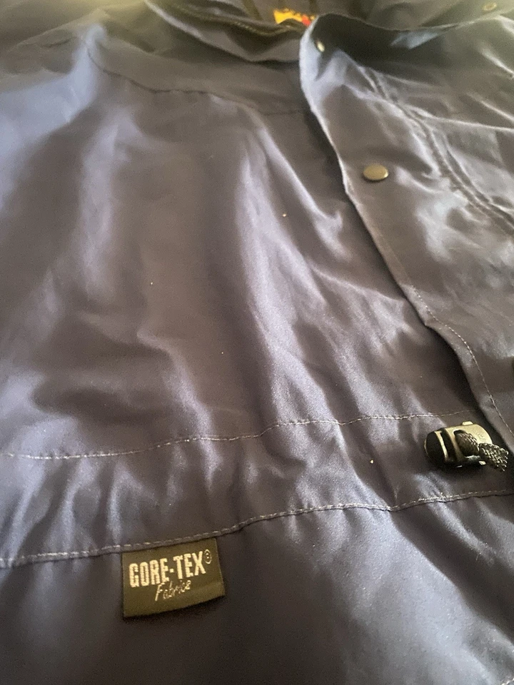 Men’s Navy Blue Mont Adventure Equipment Gore-Tex Jacket Anorak Size XL - image 3 of 4