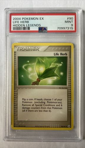 Life Herb graded PSA 9 for sale on eBay