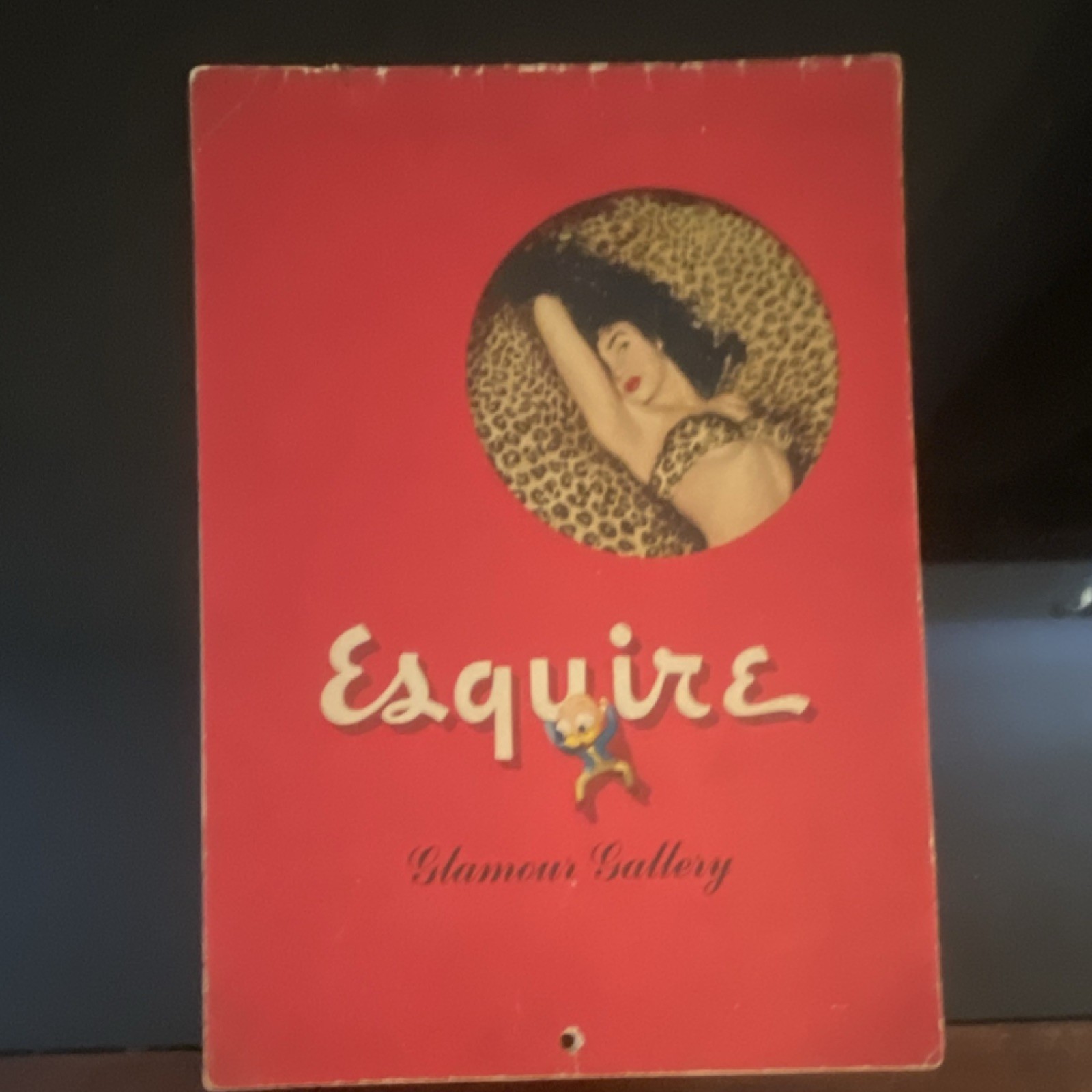 VINTAGE 1948 ESQUIRE - PINUP GIRL CALENDAR - COMPLETE WITH COVER BEN-HUR BAZ