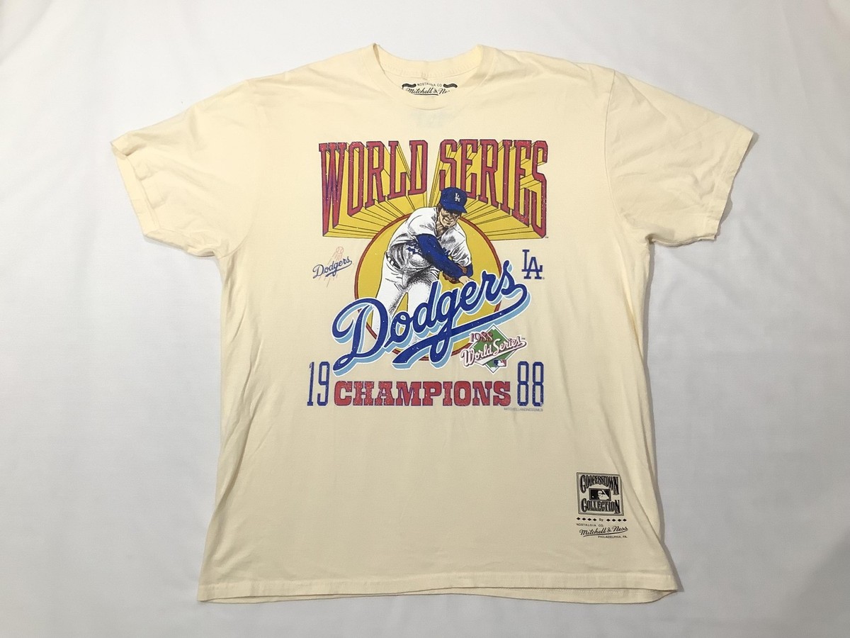 Los Angeles Dodgers T Shirt Mens XL MLB Baseball 1988 World Series