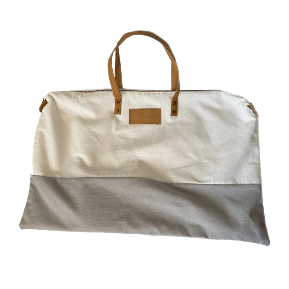 Cozy Earth Grande Viaje Lona Fin de Semana Bolso de Mano y Bolsa de Almacenamiento Paquete Conjunto Lote Foto 2 de 4