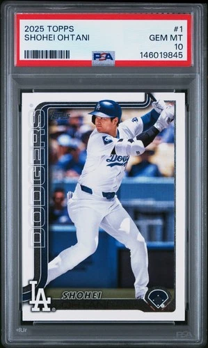 2025 Topps #1 Shohei Ohtani PSA 10 (EJM)
