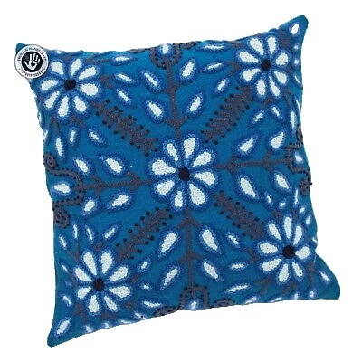 Flowers Square Baroque/Rococo Home Décor Pillows