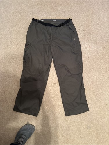 Pantaloni cargo Craghoppers Designer grigi 36w 30L