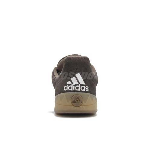 Adidas Originales Adimatic Marrón Oscuro Blanco Tierra Strata Hombres Unisex Informal ID3947 - Imagen 4 de 8