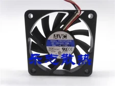 AVC F6010T12HS 6010 DC12V 0.19A 6CM 3-Wire Server Cooling Fan