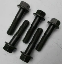Hex Head Flange Bolt 7/16"- 14 x 2" Long "5 Bolts" Grade 8   7/16-14x2