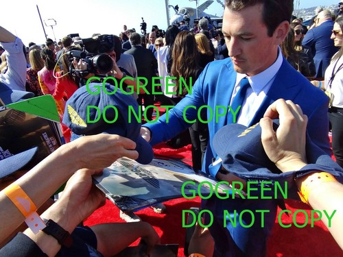 Miles Teller signed Top Gun 2 Maverick poster photo Monica cast x9 Glen Miles - Picture 5 of 9