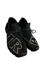 Nike Air More Black Mens Shoes Size 12 OK Condition Still With Life