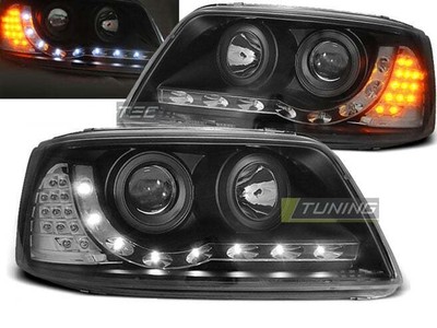 Ajovalot LED DRL Etsi for VW T5 03-09 Daylight Black LPVWA8WL XINO US