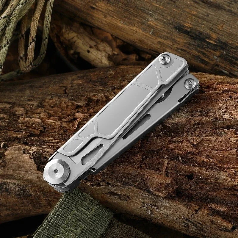 Multi-tool Folding Scissor Knife Screwdriver Opener Hunting Survival Camping Cut