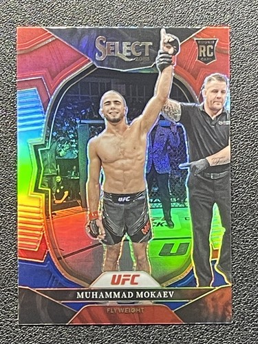 Muhammad Mokaev [Red Blue Prizm] #21 card