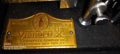 Vibroplex Champion Bug Serial Number 177106