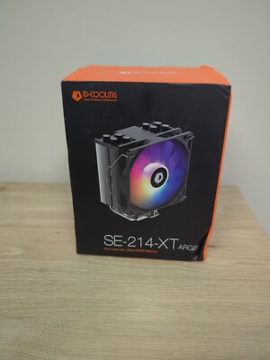 ID-COOLING SE-214-XT ARGB CPU Cooler 4 Heatpipes CPU Air Cooler Addressable New