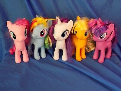 My Little Pony Pony Friends Figures 8cm Set of 6 - Pinkie Pie, Twilight  Sparkle, Applejack, Rarity, Rainbow Dash, Fluttershy