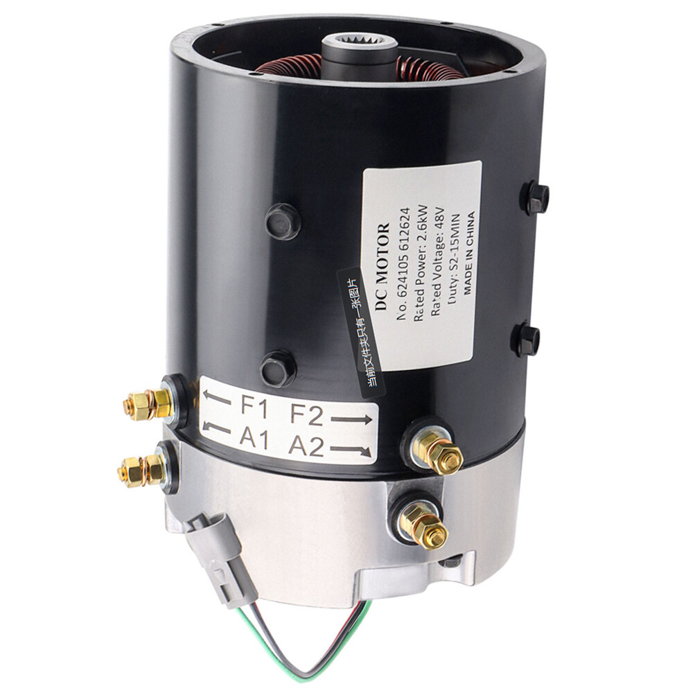 For 624105 Golf Cart Motor DL9-4006 TXT T48 48V Freedom Express S4