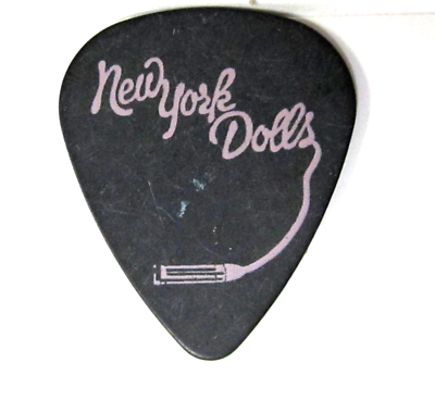New York Dolls ニューヨーク・ドールズ ギターピック NEW YORK DOLLS Kenny Aaronson Guitar Pick | eBay