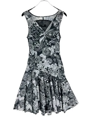 DESIGUAL Damen Ärmelloses V-Ausschnitt Kleid Größe S - Bild 1 von 4