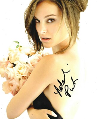 Natalie Portman signiertes 8x6 Foto ACOA