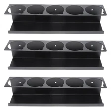 RealPlus Aerosol Spray Can Holder Rack Organizer 5 Can Spray Bottle Holder