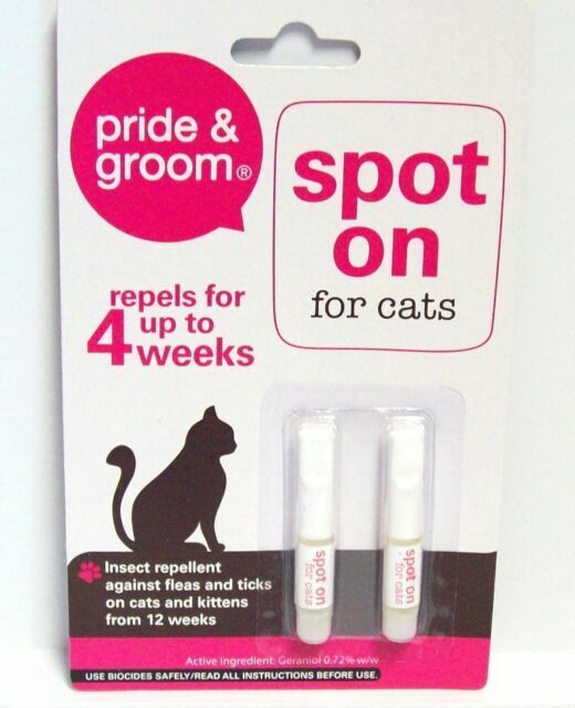 Cat Kitten Spot On Drops Insect Flea Tick Repellent Repel Medicine Treatment - Image 2