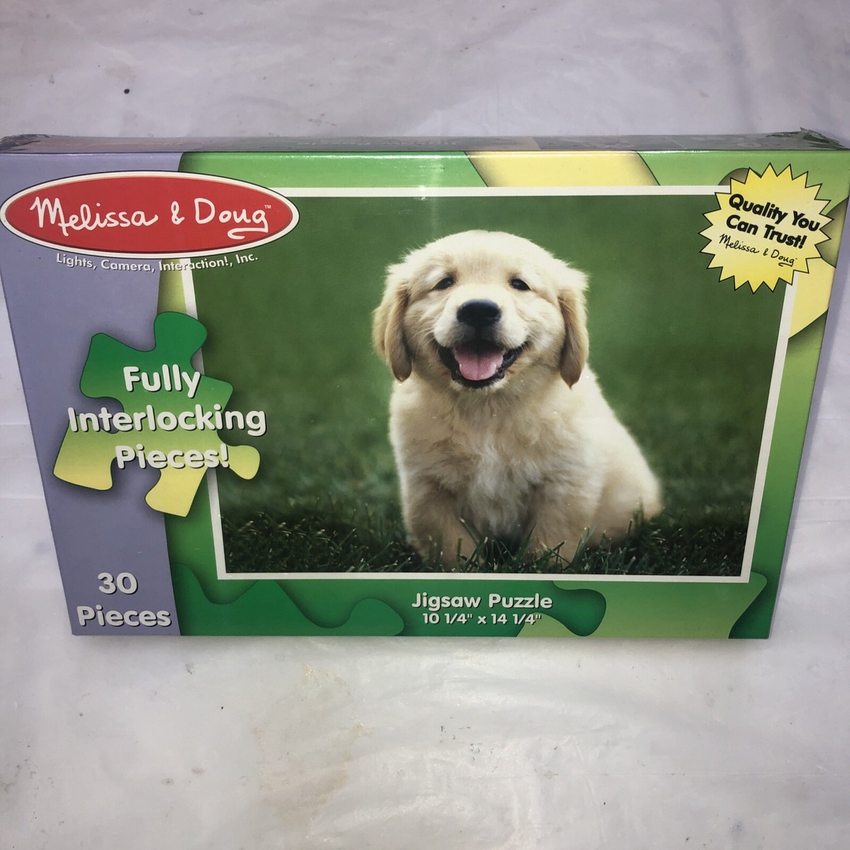 Melissa And Doug Golden Retriever Jigsaw Puzzle 30 Pieces | eBay