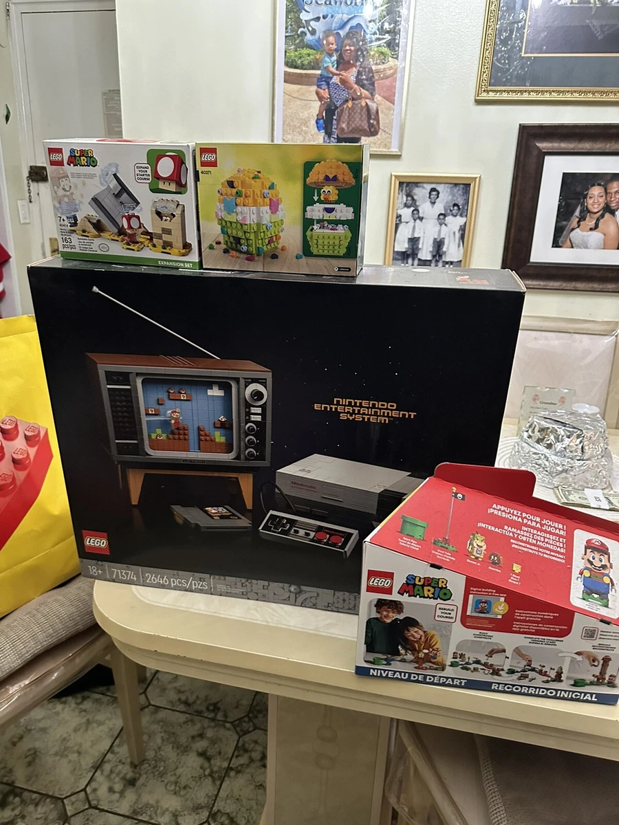 New Limited EDT. LEGO 71374 NINTENDO SYSTEM SUPER MARIO BROS TV