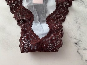 Victoria's Secret Nwt Tease Unlined Demi Bra High Leg Thong Sheer Mesh Blue Set