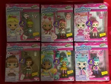 6 Shopkins Happy Places Lil Shoppie Pack- New Belinda, Jellica, Violette  More 