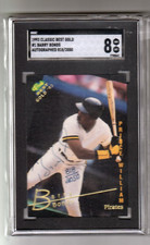 1993 Classic Best Gold #1 Barry Bonds Autographed 818/250 SGC 8.5 - 8041