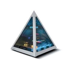 Gamer Gaming Tower Gehäuse Azza Pyramid 804M...