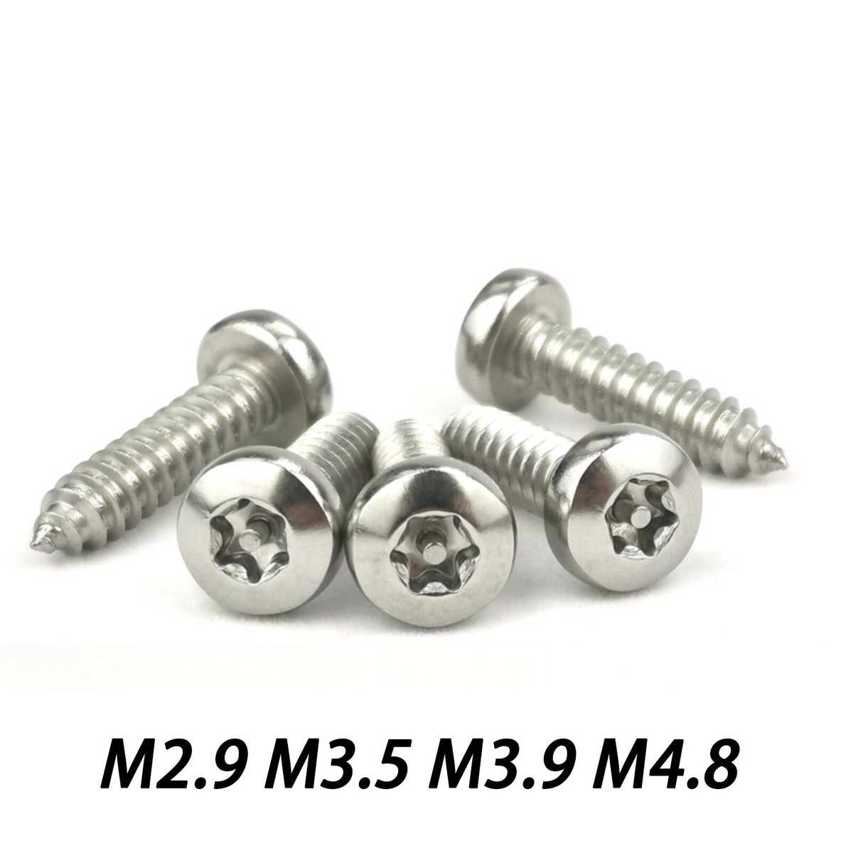 Pentax K7 Tornillos De Chapa Cabeza De Lente Torx DIN 7981 Negro Fujifilm X-T20