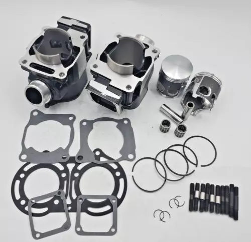 Left & Right Cylinder Piston Top End Kit For Yamaha Banshee 350 YFZ350 1987-06 - 第 1/13 張圖片